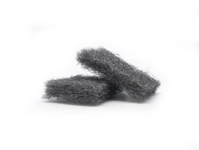 Metal fiber cleaning wipe