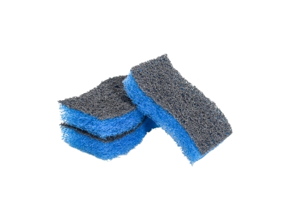 S - shaped scouring pad