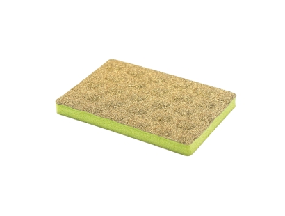 Sponge wipe with dots (green) 