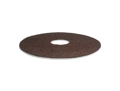 Steel fiber composite polishing disc
