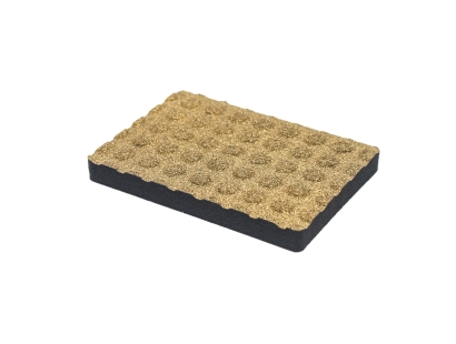 Sponge wipe with dots (black) 
